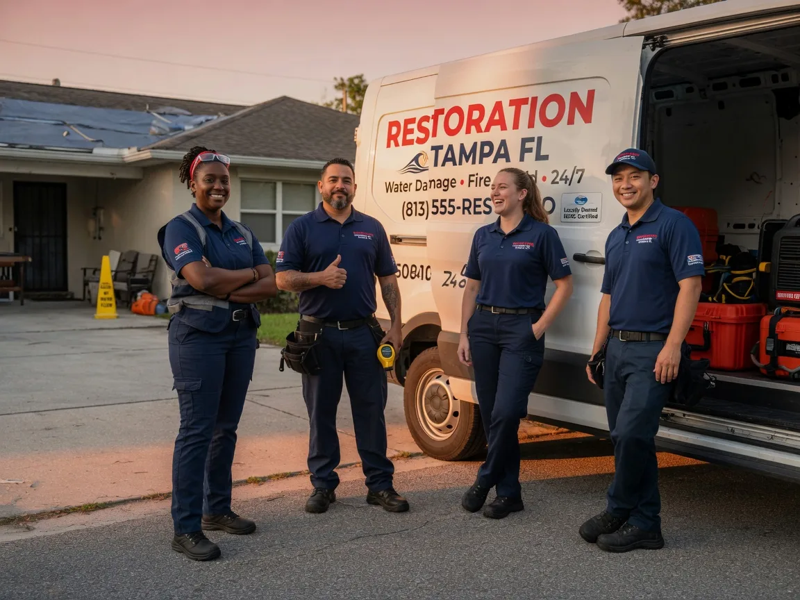 Water Damage Restoration company in Dodson, TX
